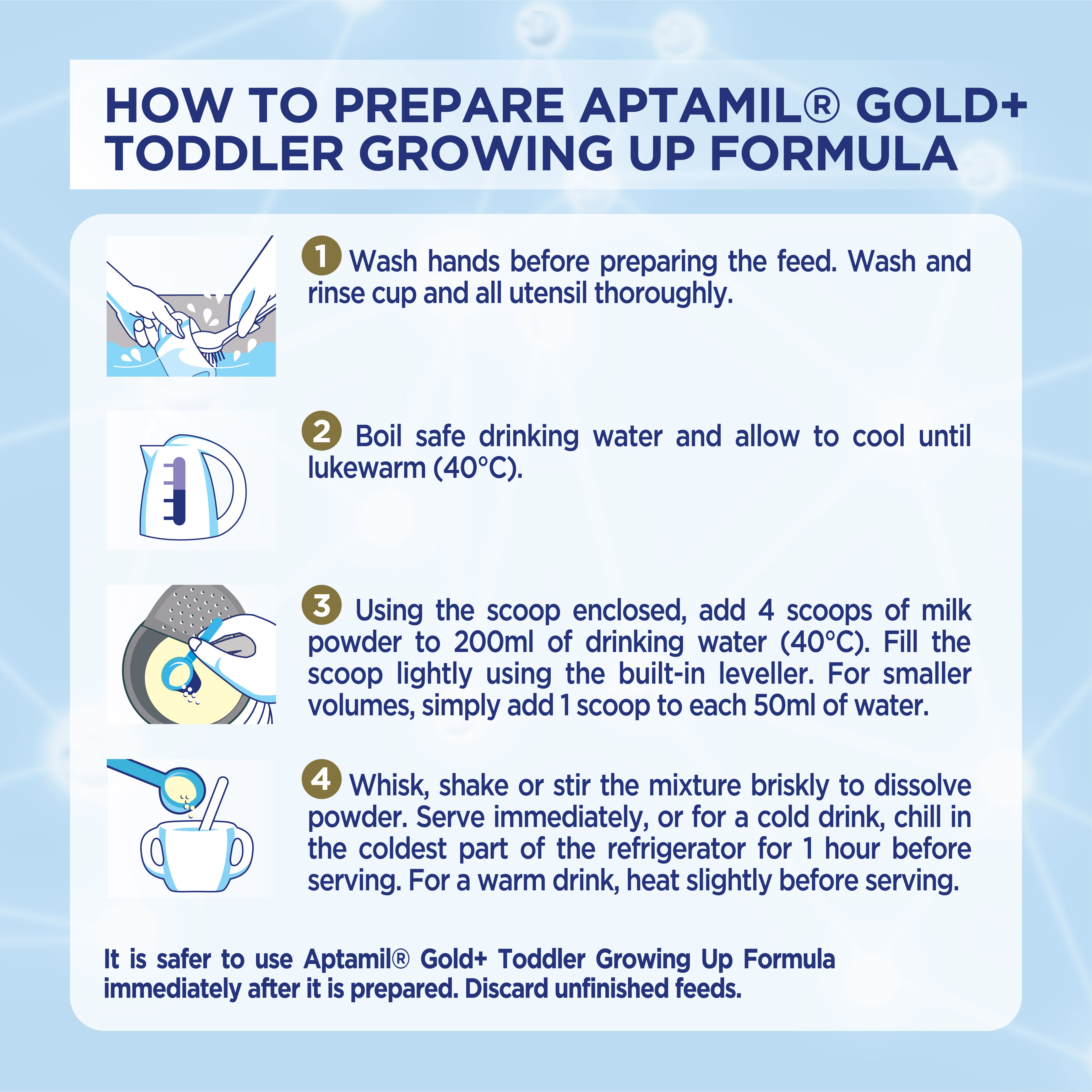 Aptamil®3 - Growing Up Milk - 1+ Year - 900 gm